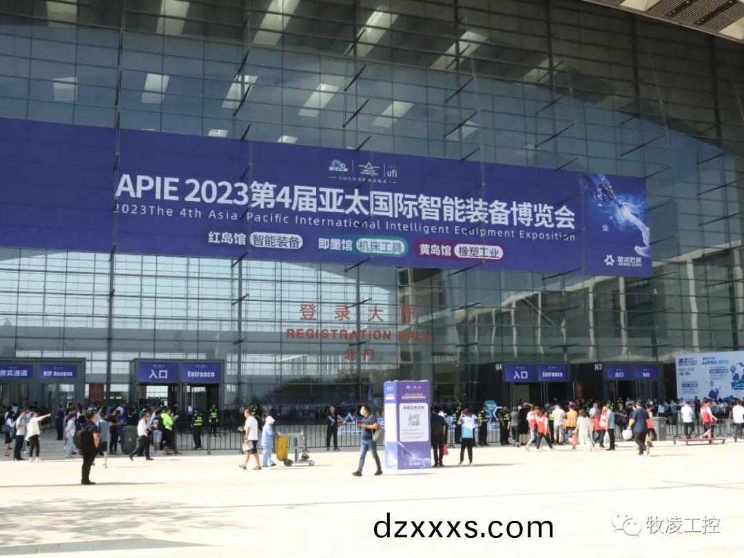 牧淩工(gong)控蓡展第25屆中國青(qing)島國(guo)際(ji)工業(yè)(ye)自(zi)動(dong)化技(ji)術(shu)及裝備(bei)展(zhan)覽會圓滿(man)成(cheng)功